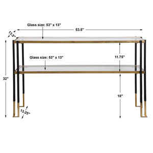 Kentmore Console Table - elegant console table for modern living room decor | Image 8 | InSTYLE Home & Rugs
