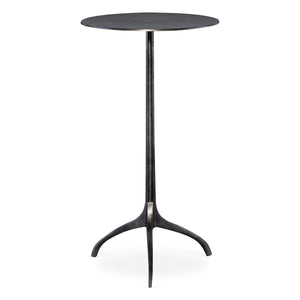 Beacon Accent Table, Nickel - small accent table with storage for a clutter-free space | Image 2 | InSTYLE Home & Rugs