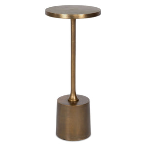 Sanaga Indoor-Outdoor Drink Table, Gold - contemporary end table for sofas | Image 2 | InSTYLE Home & Rugs