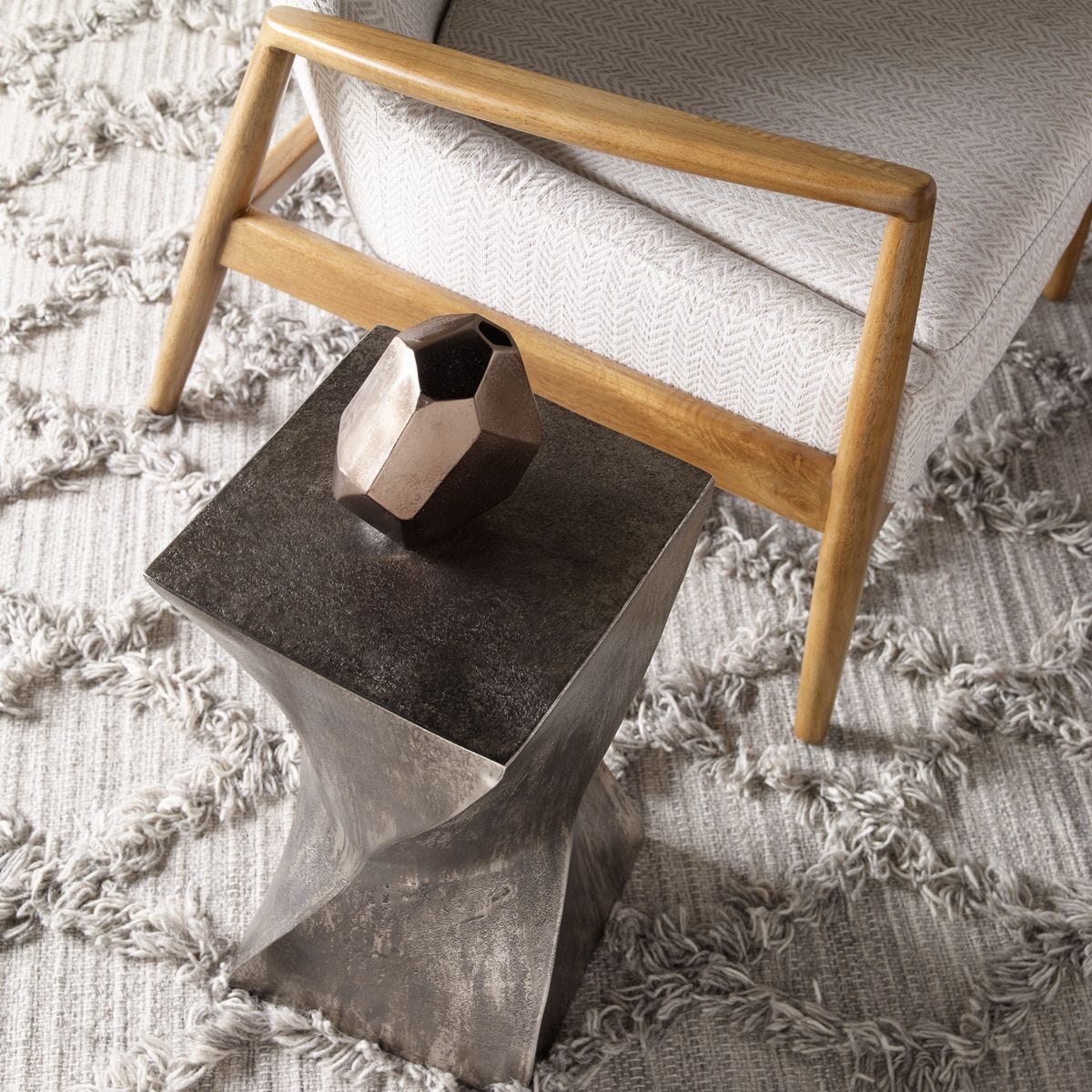 Euphrates Accent Table - small accent table with storage for a clutter-free space | Image 4 | InSTYLE Home & Rugs