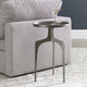 Kenna Accent Table, Nickel