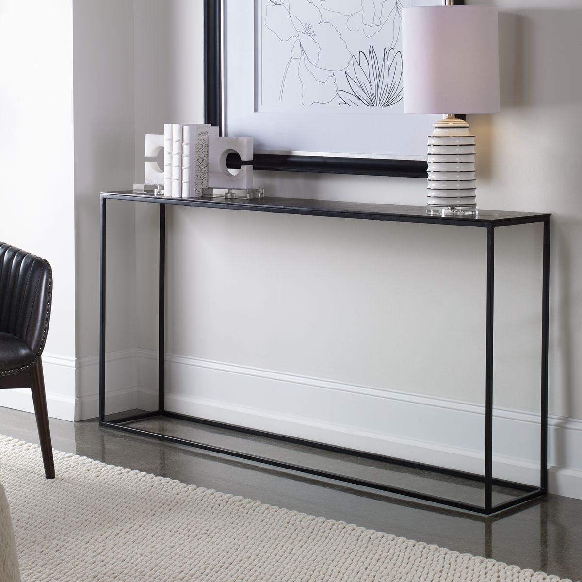 Coreene Console Table, Large - versatile console for stylish storage and display in any room | Image 1 | InSTYLE Home & Rugs