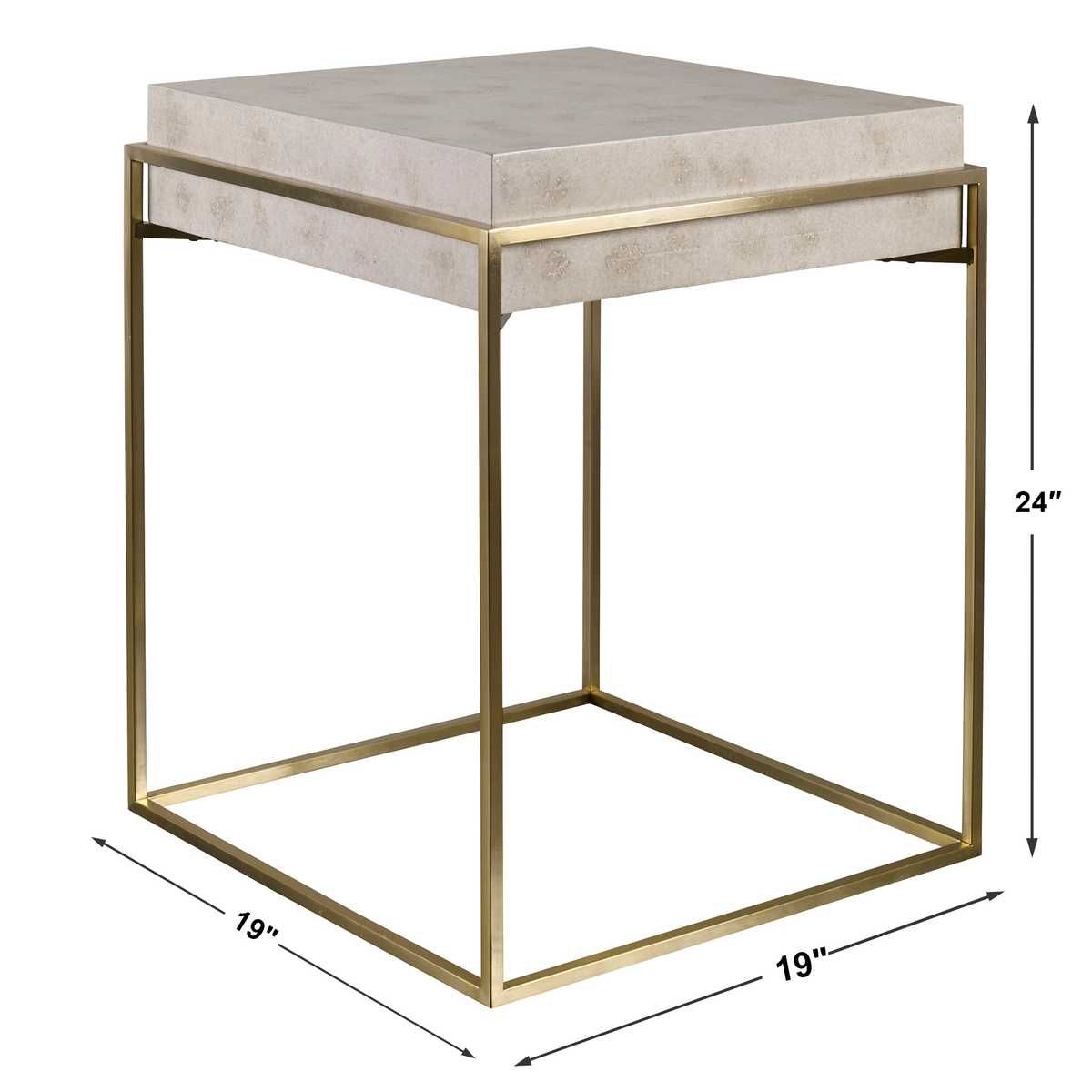 Inda Accent Table - functional accent table with unique design for any room | Image 5 | InSTYLE Home & Rugs
