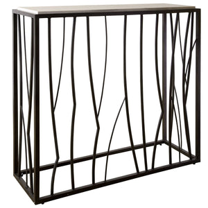 Reed Console Table, 2 CARTONS - elegant console table for modern living room decor | Image 5 | InSTYLE Home & Rugs