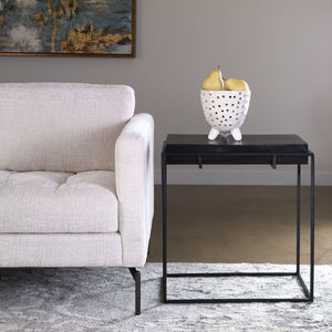 Telone Side Table - perfect for holding drinks, lamps, and other essentials | Image 4 | InSTYLE Home & Rugs