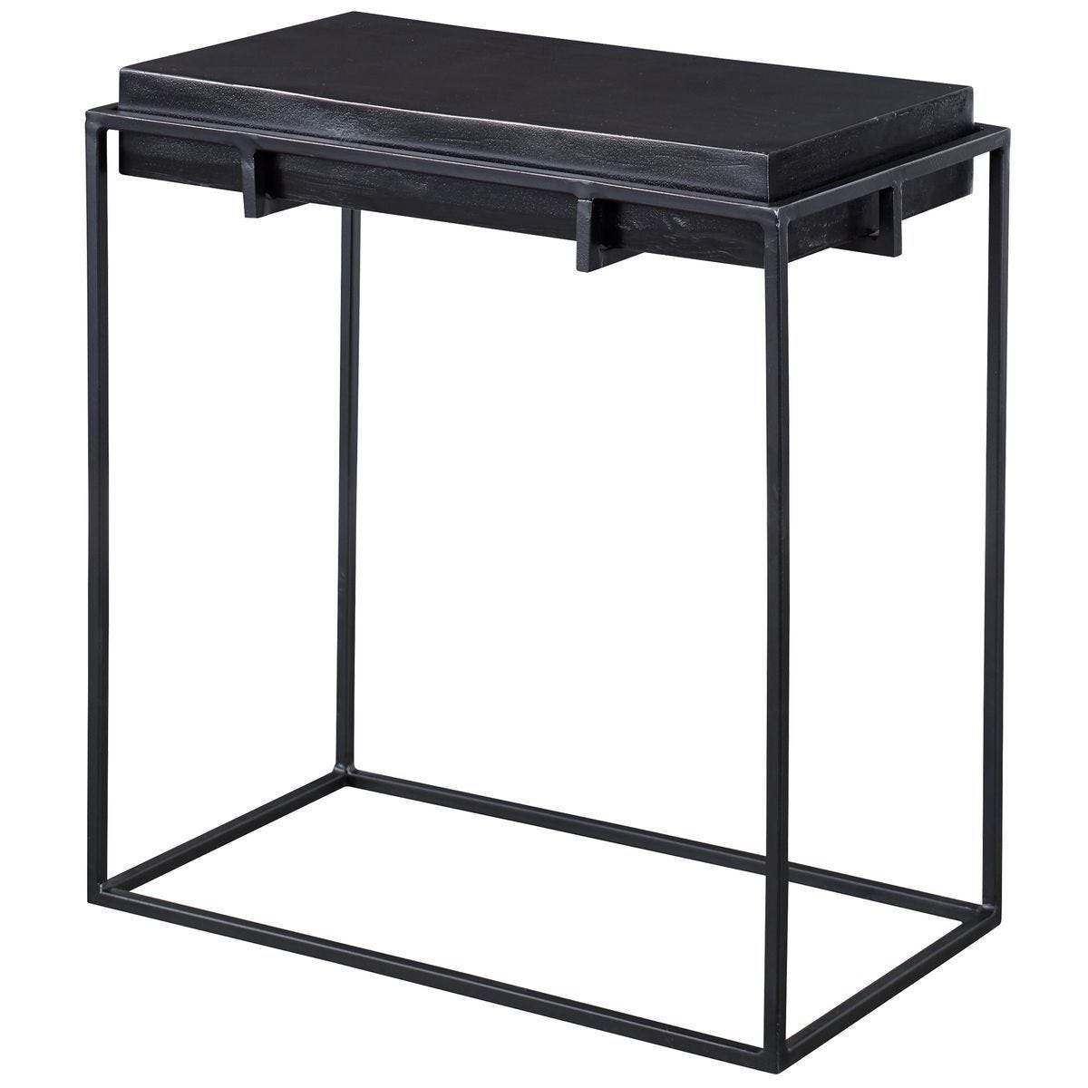 Telone Side Table - perfect for holding drinks, lamps, and other essentials | Image 3 | InSTYLE Home & Rugs