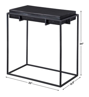 Telone Side Table - perfect for holding drinks, lamps, and other essentials | Image 5 | InSTYLE Home & Rugs