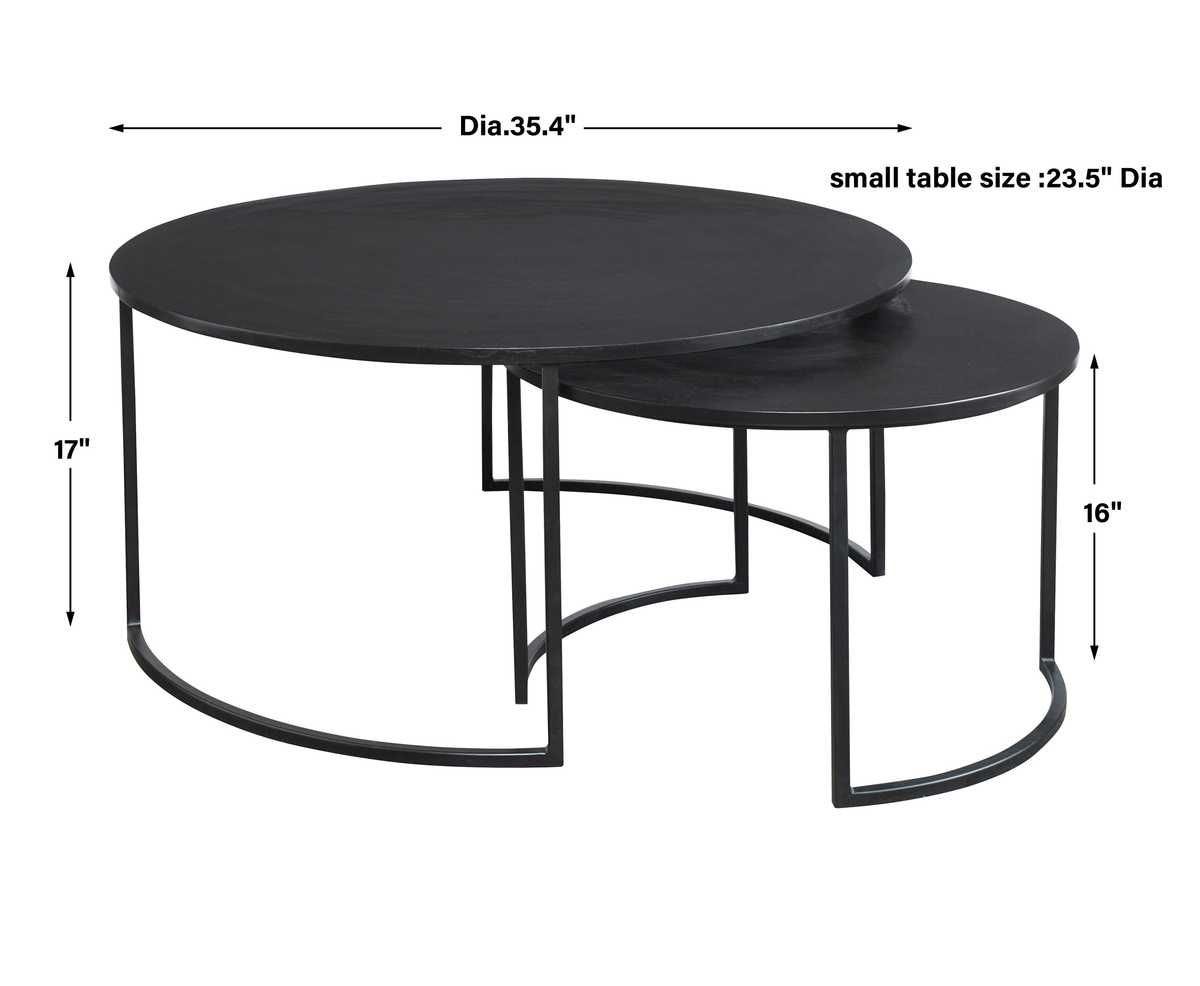 Barnette Nesting Coffee Tables, S/2 - functional centerpieces for homes | Image 5 | InSTYLE Home & Rugs