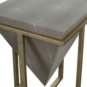 Bertrand Accent Table, Shagreen - functional accent table with unique design for any room | Image 4 | InSTYLE Home & Rugs