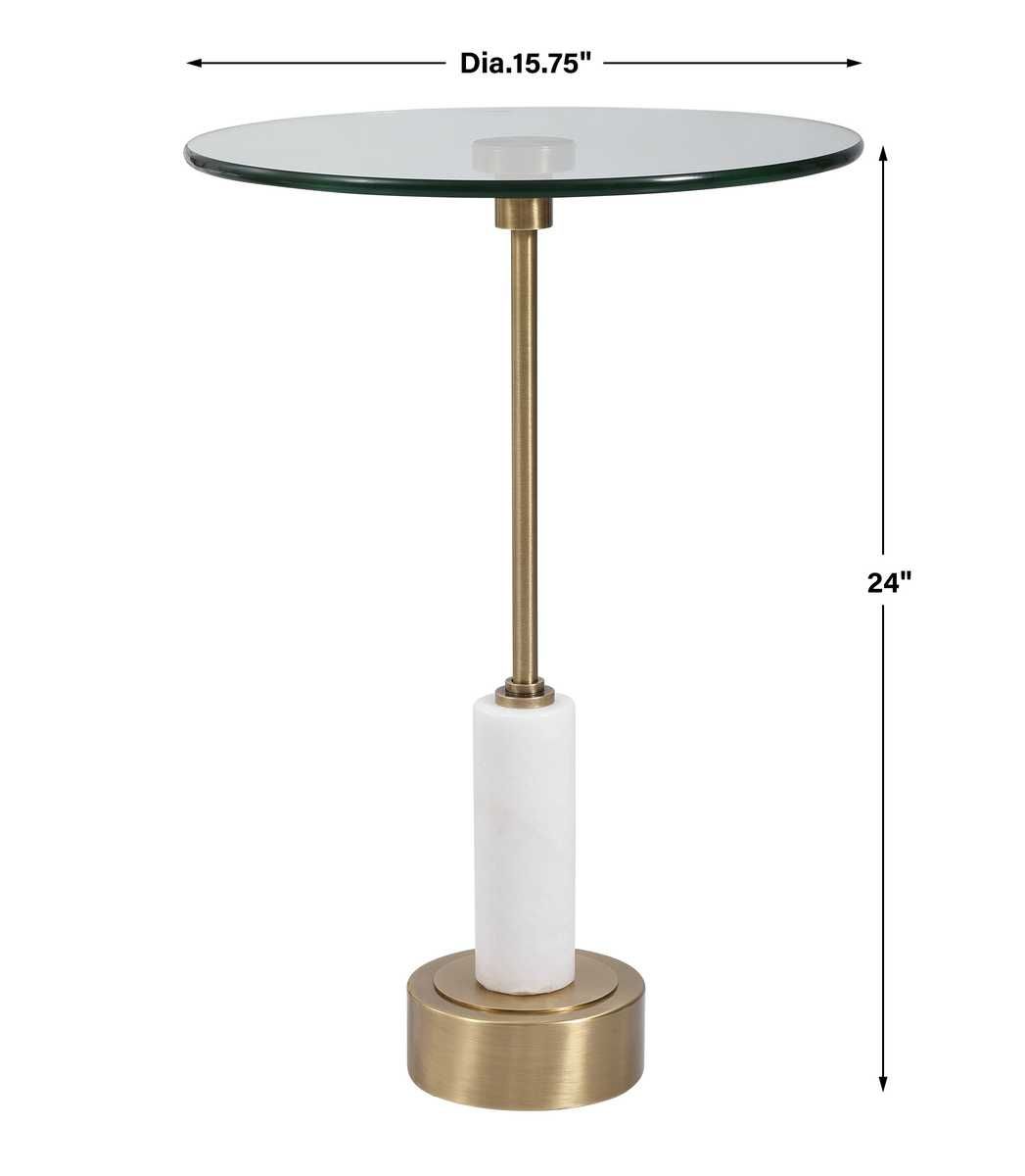Portsmouth Accent Table - functional accent table with unique design for any room | Image 5 | InSTYLE Home & Rugs