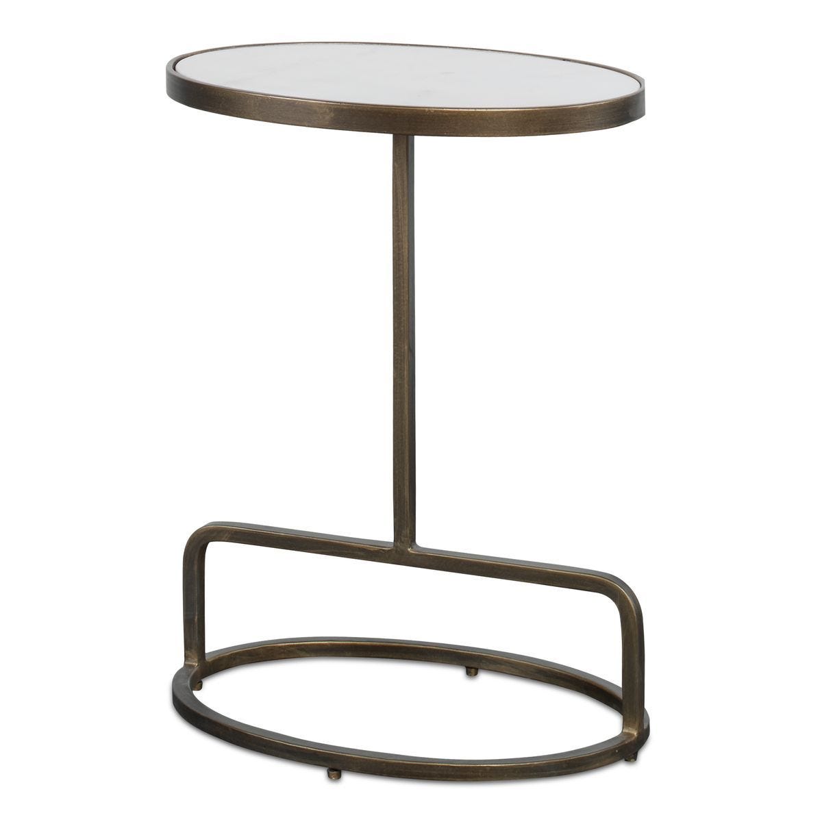 Jessenia Accent Table, Marble - small accent table with storage for a clutter-free space | Image 2 | InSTYLE Home & Rugs