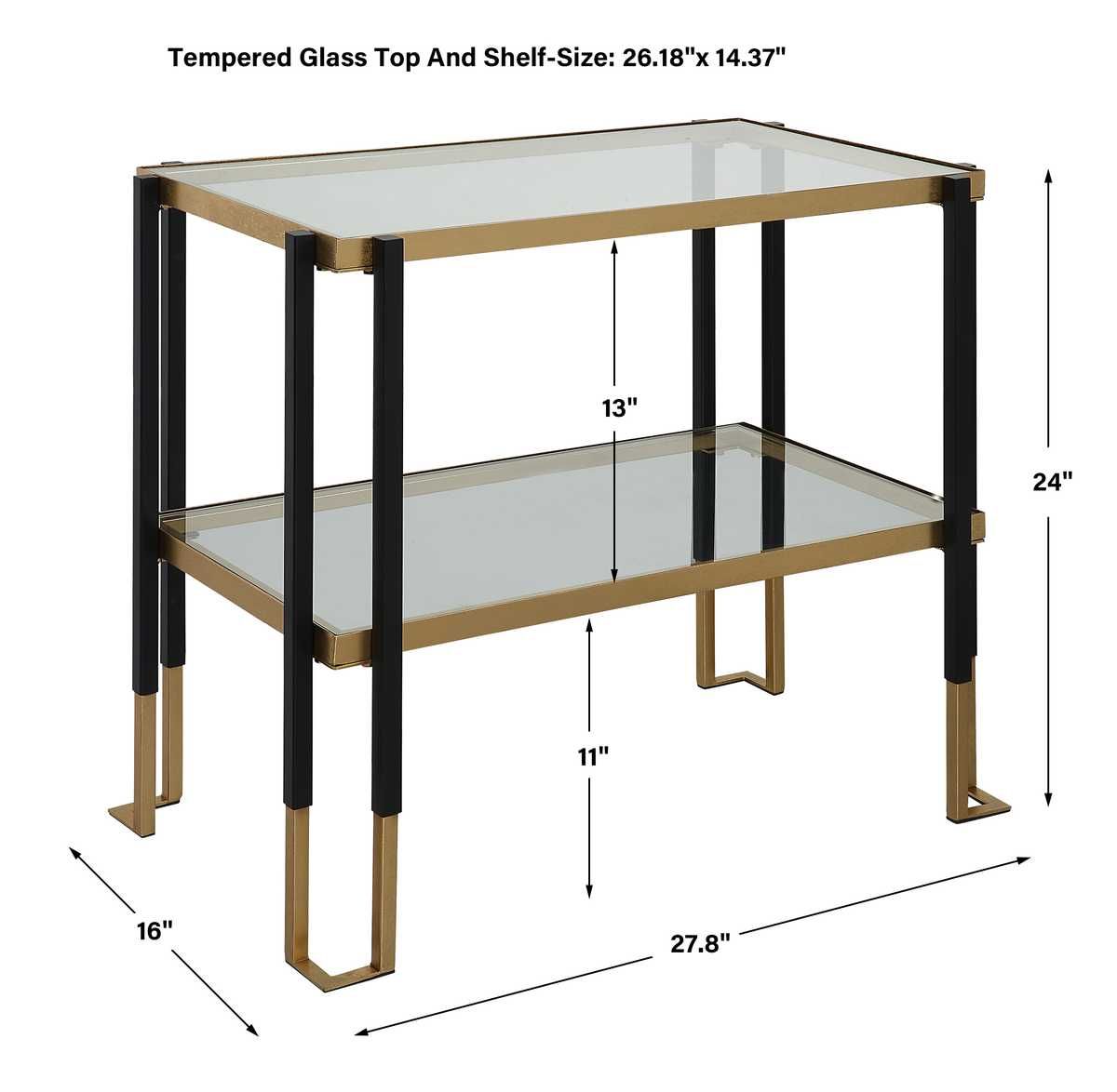 Kentmore Side Table - chic and functional side table for your living room | Image 6 | InSTYLE Home & Rugs