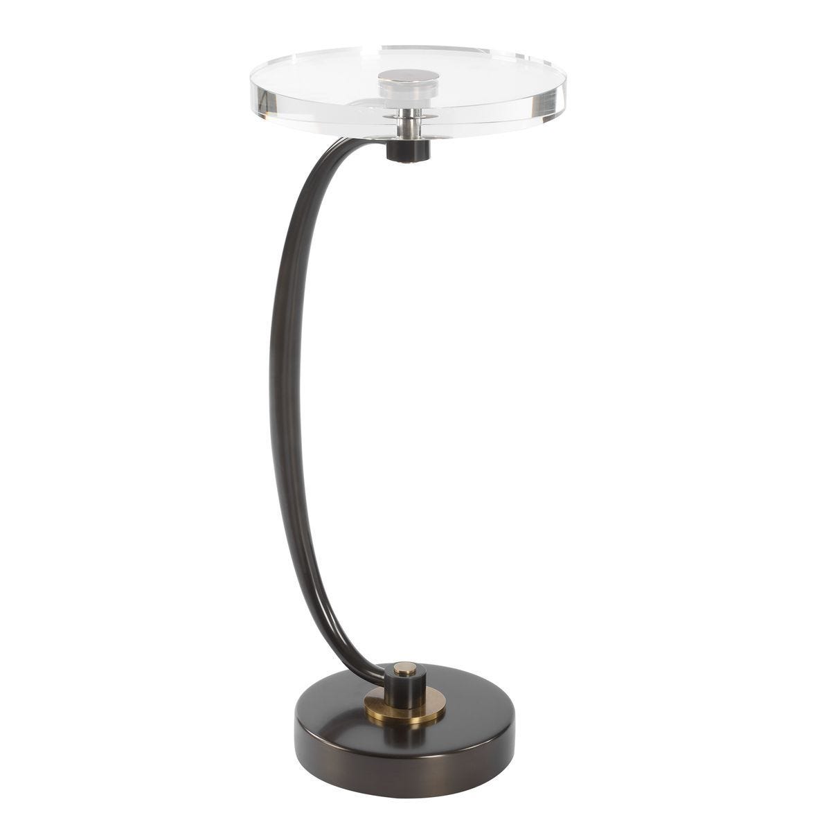 Waveney Drink Table, Bronze - accent tables for living rooms | Image 4 | InSTYLE Home & Rugs
