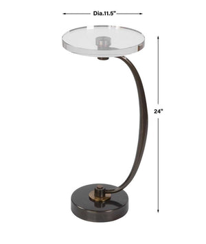 Waveney Drink Table, Bronze - accent tables for living rooms | Image 12 | InSTYLE Home & Rugs