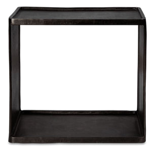 Derwent Side Table, Dark Nickel - perfect for holding drinks, lamps, and other essentials | Image 2 | InSTYLE Home & Rugs