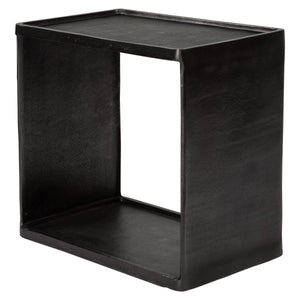 Derwent Side Table, Dark Nickel - perfect for holding drinks, lamps, and other essentials | Image 4 | InSTYLE Home & Rugs