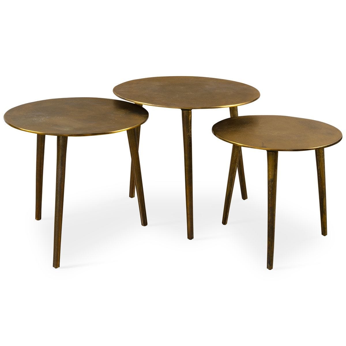 Kasai Coffee Tables, S/3 - stylish tables for living rooms | Image 2 | InSTYLE Home & Rugs