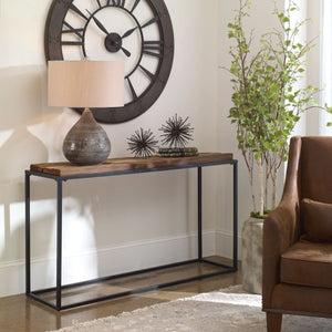 Holston Console Table - compact console for organizing entryway or hallway essentials | Image 6 | InSTYLE Home & Rugs
