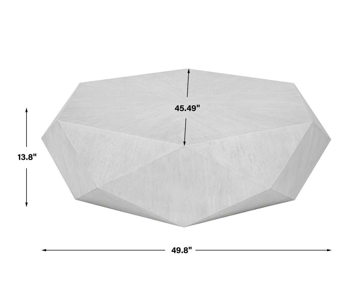 Volker Coffee Table, White - modern design for any room | Image 5 | InSTYLE Home & Rugs