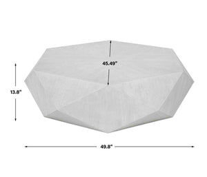 Volker Coffee Table, White - modern design for any room | Image 5 | InSTYLE Home & Rugs