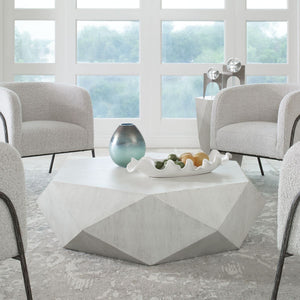Volker Coffee Table, White - modern design for any room | Image 1 | InSTYLE Home & Rugs