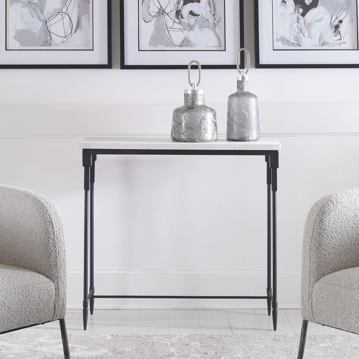 Bourges Console Table, 2 Cartons - versatile console for stylish storage and display in any room | Image 3 | InSTYLE Home & Rugs