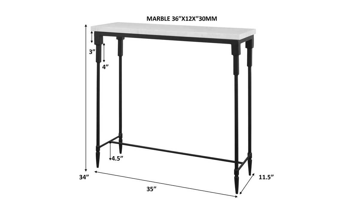 Bourges Console Table, 2 Cartons - versatile console for stylish storage and display in any room | Image 8 | InSTYLE Home & Rugs