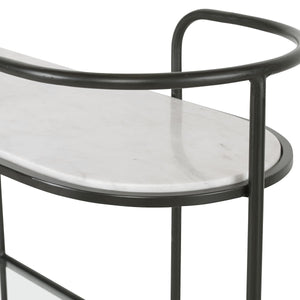 Trolley Bar Console, 2 Cartons - versatile console for stylish storage and display in any room | Image 5 | InSTYLE Home & Rugs