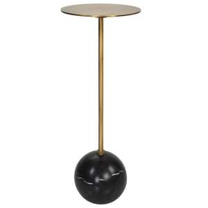 Gimlet Drink Table, Black - contemporary end table for sofas | Image 3 | InSTYLE Home & Rugs