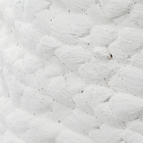Resort Accent Stool, White - compact and stylish design | Image 5 | InSTYLE Home & Rugs