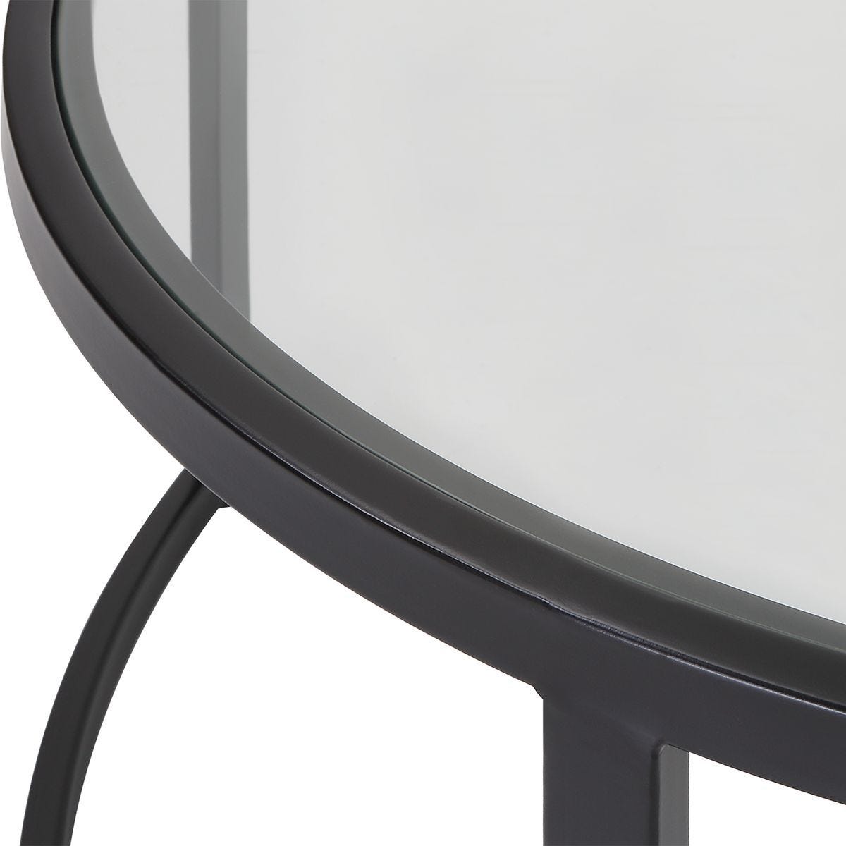 Rhea Nesting Coffee Tables, Black, S/2 - functional centerpieces for homes | Image 6 | InSTYLE Home & Rugs