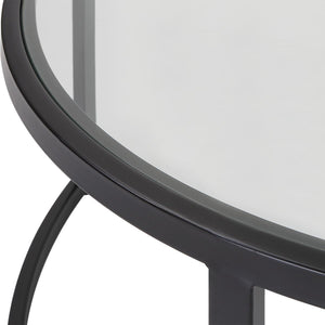 Rhea Nesting Coffee Tables, Black, S/2 - functional centerpieces for homes | Image 6 | InSTYLE Home & Rugs