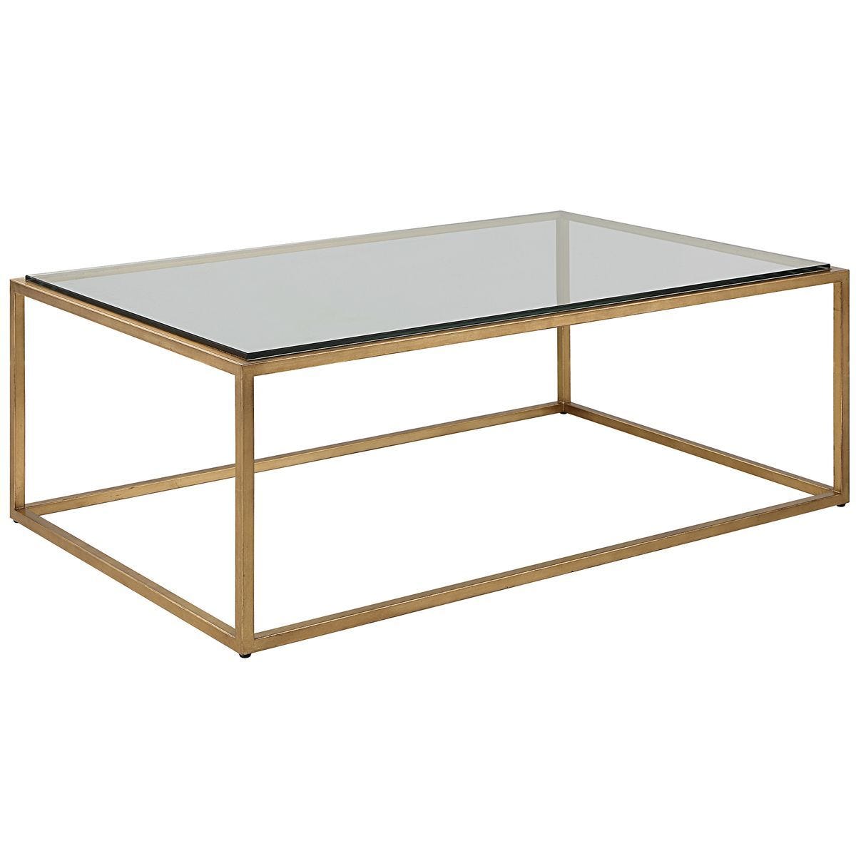 Bravura Coffee Table, Gold - functional centerpieces for homes | Image 3 | InSTYLE Home & Rugs