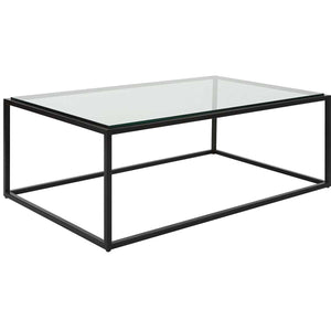 Bravura Coffee Table, Black - stylish tables for living rooms | Image 3 | InSTYLE Home & Rugs
