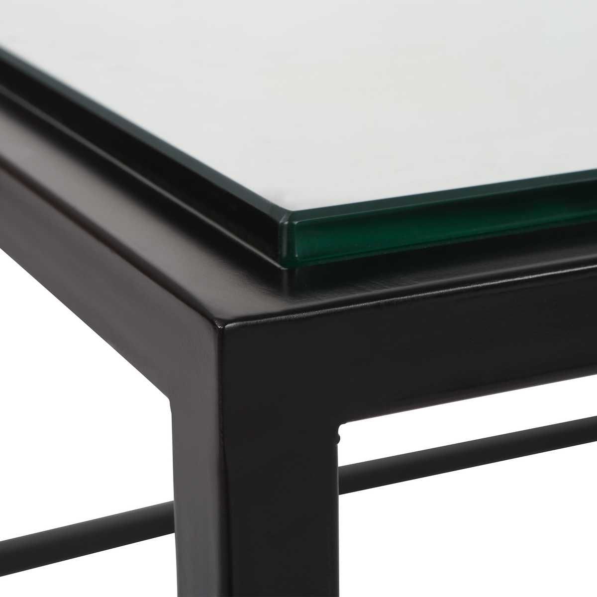 Bravura Coffee Table, Black - stylish tables for living rooms | Image 5 | InSTYLE Home & Rugs
