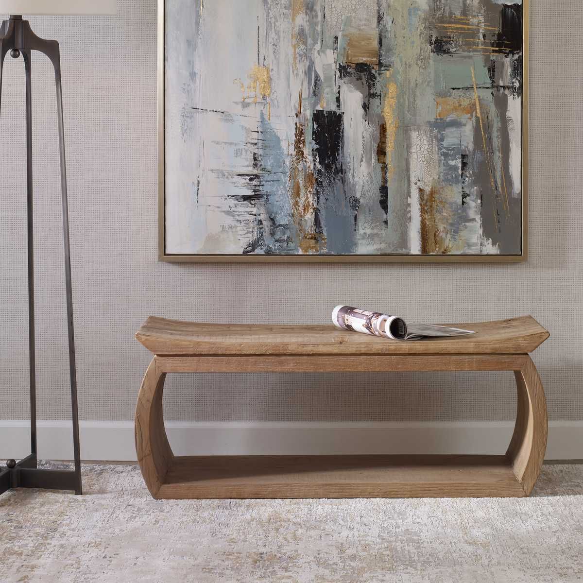 Connor Bench - perfect for entryways or patios | Image 1 | InSTYLE Home & Rugs