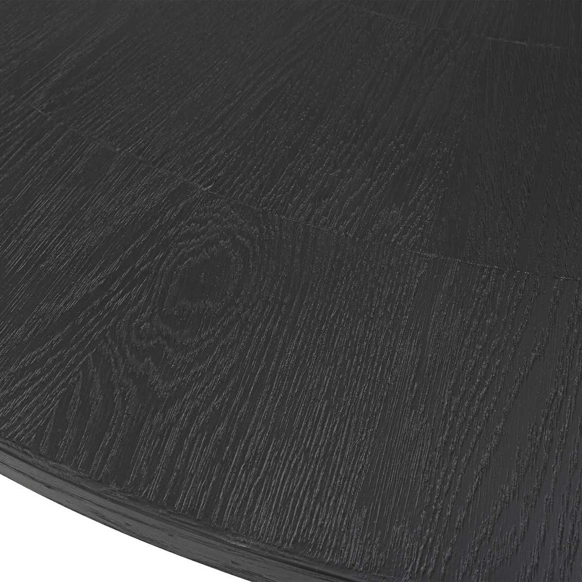 Gidran Dining Table, Black, 2 Cartons - stylish dining table for gatherings | Image 6 | InSTYLE Home & Rugs
