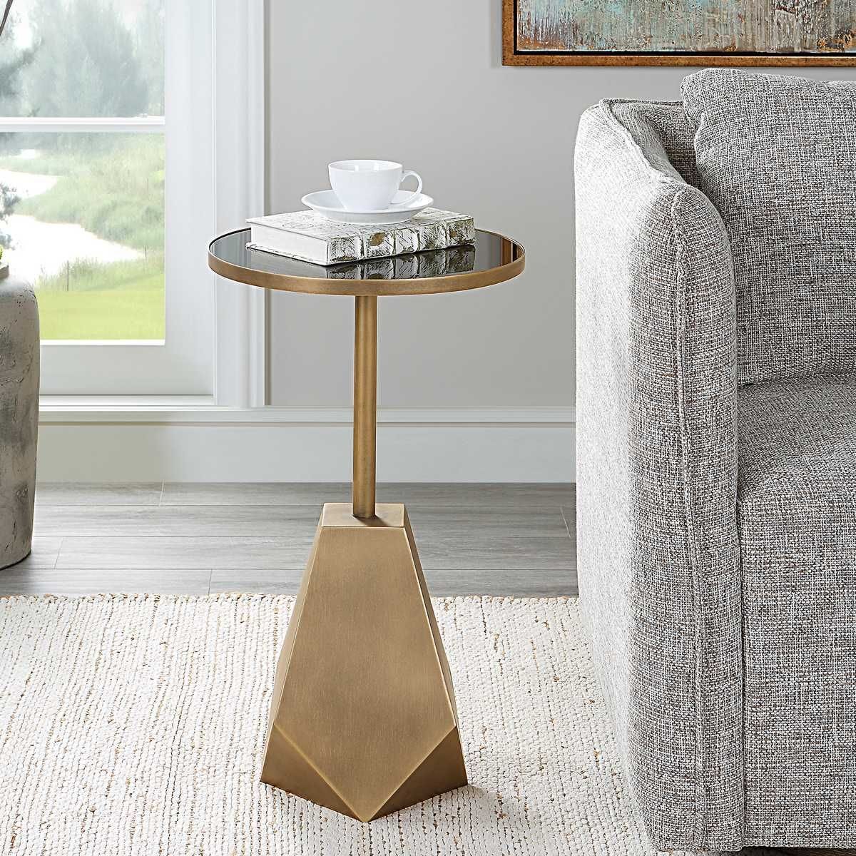 Comet Accent Table - small accent table with storage for a clutter-free space | Image 6 | InSTYLE Home & Rugs