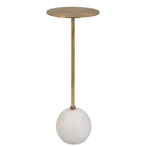 Gimlet Drink Table, White - functional design with style | Image 2 | InSTYLE Home & Rugs