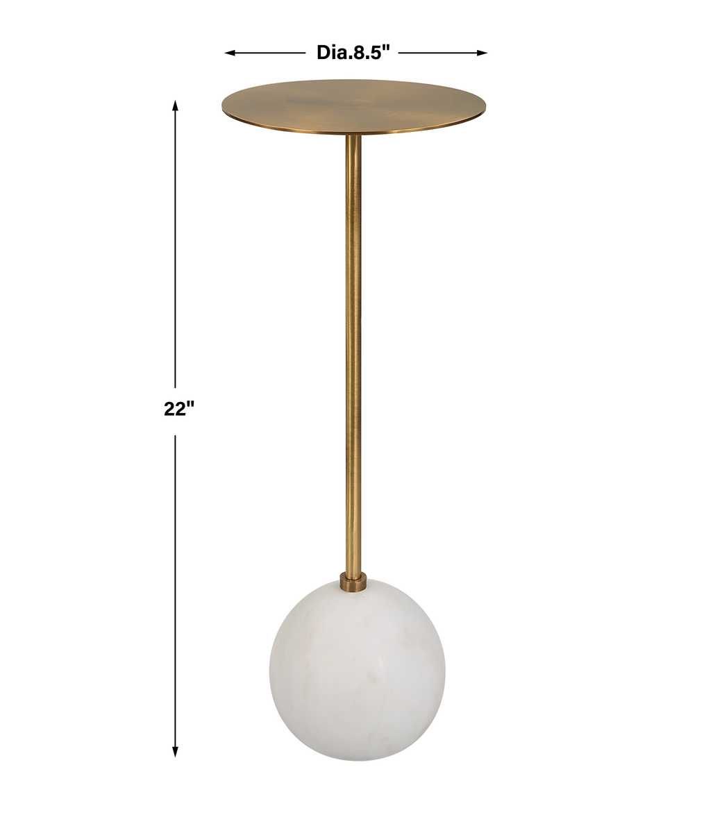Gimlet Drink Table, White - functional design with style | Image 5 | InSTYLE Home & Rugs