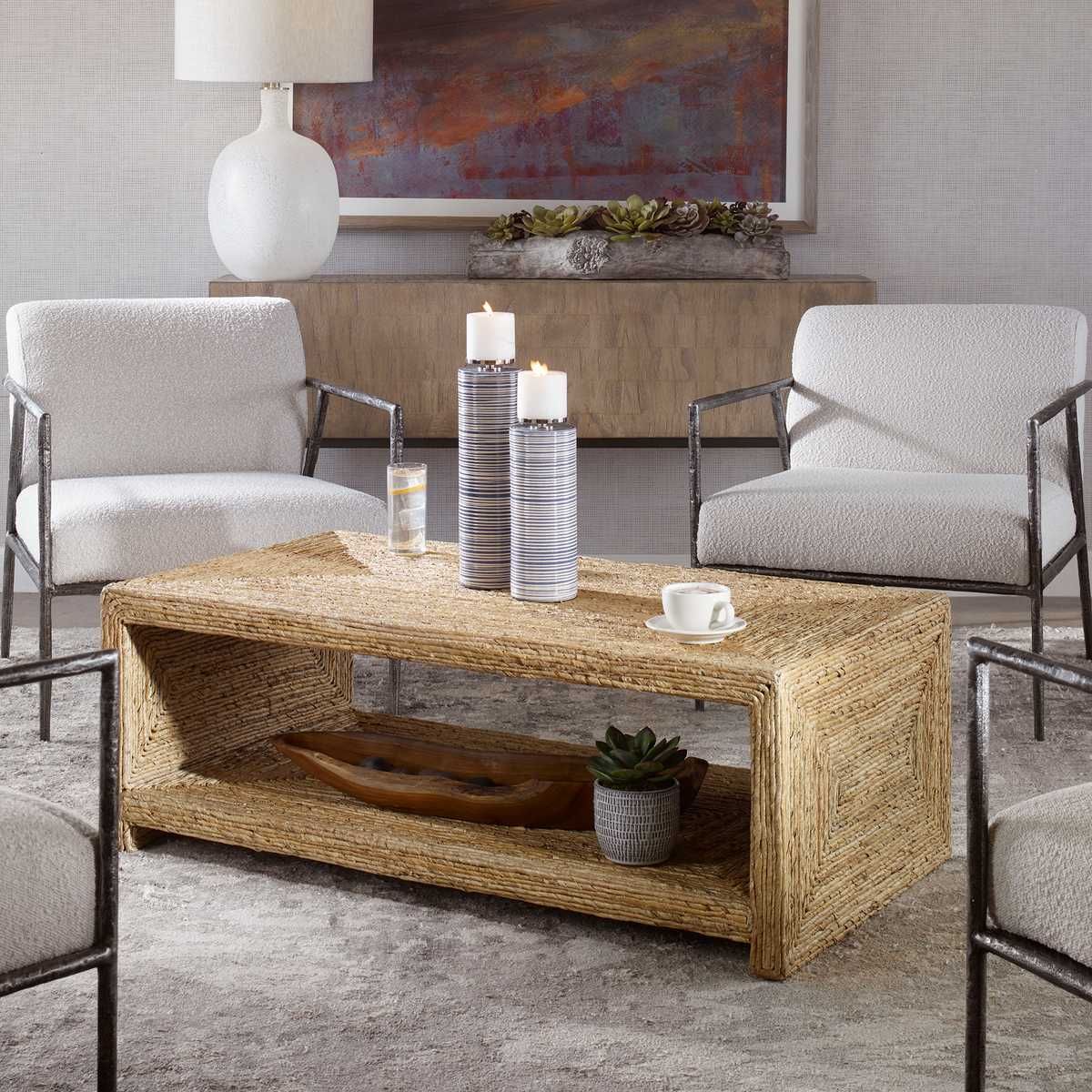 Rora Open Coffee Table - stylish tables for living rooms | Image 6 | InSTYLE Home & Rugs