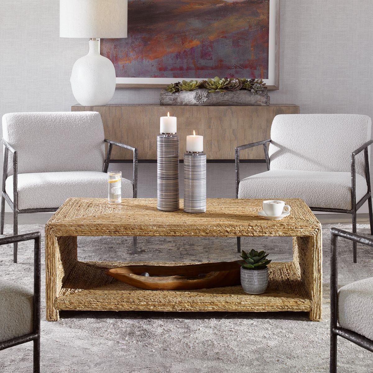 Rora Open Coffee Table - stylish tables for living rooms | Image 5 | InSTYLE Home & Rugs