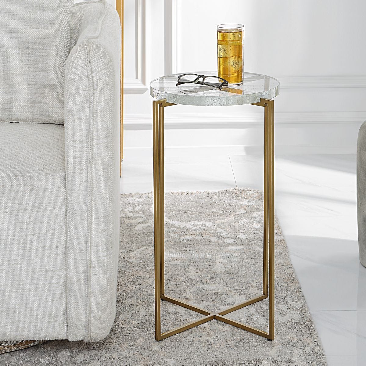 Star-crossed Accent Table - small accent table with storage for a clutter-free space | Image 7 | InSTYLE Home & Rugs