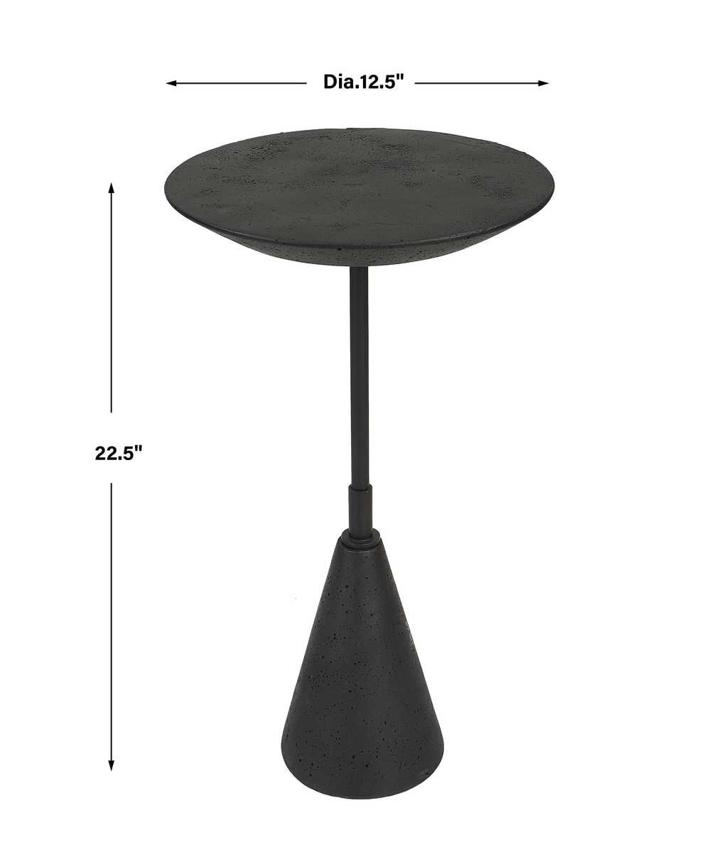 Midnight Accent Table - functional accent table with unique design for any room | Image 6 | InSTYLE Home & Rugs