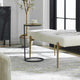 Brunei Accent Table, Gold