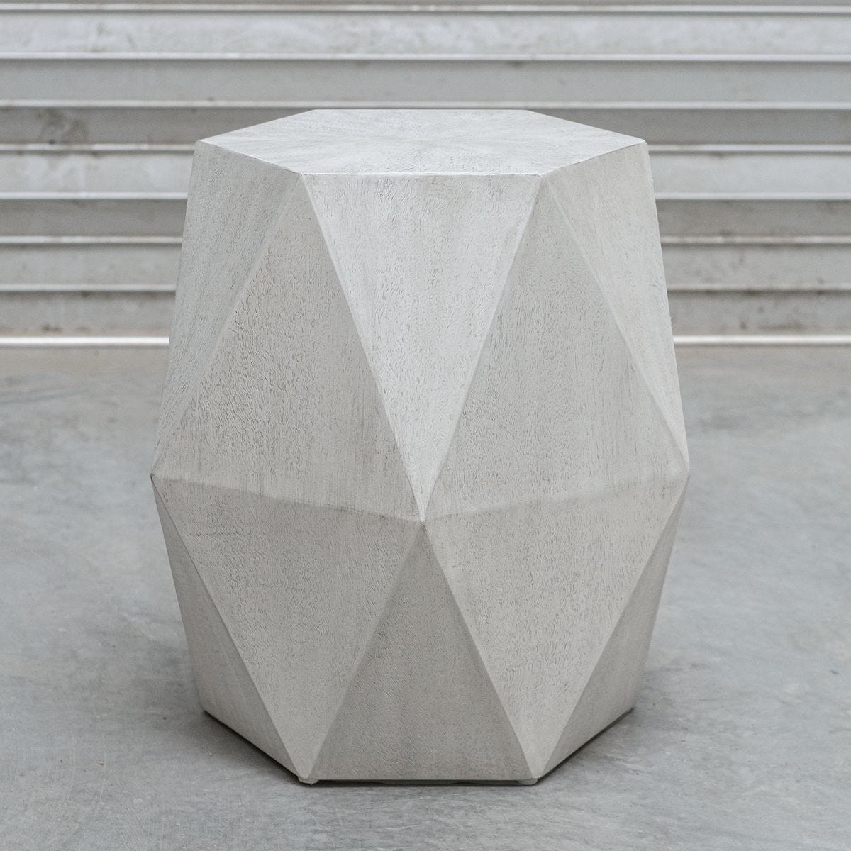 Volker Accent Table, White - small accent table with storage for a clutter-free space | Image 3 | InSTYLE Home & Rugs