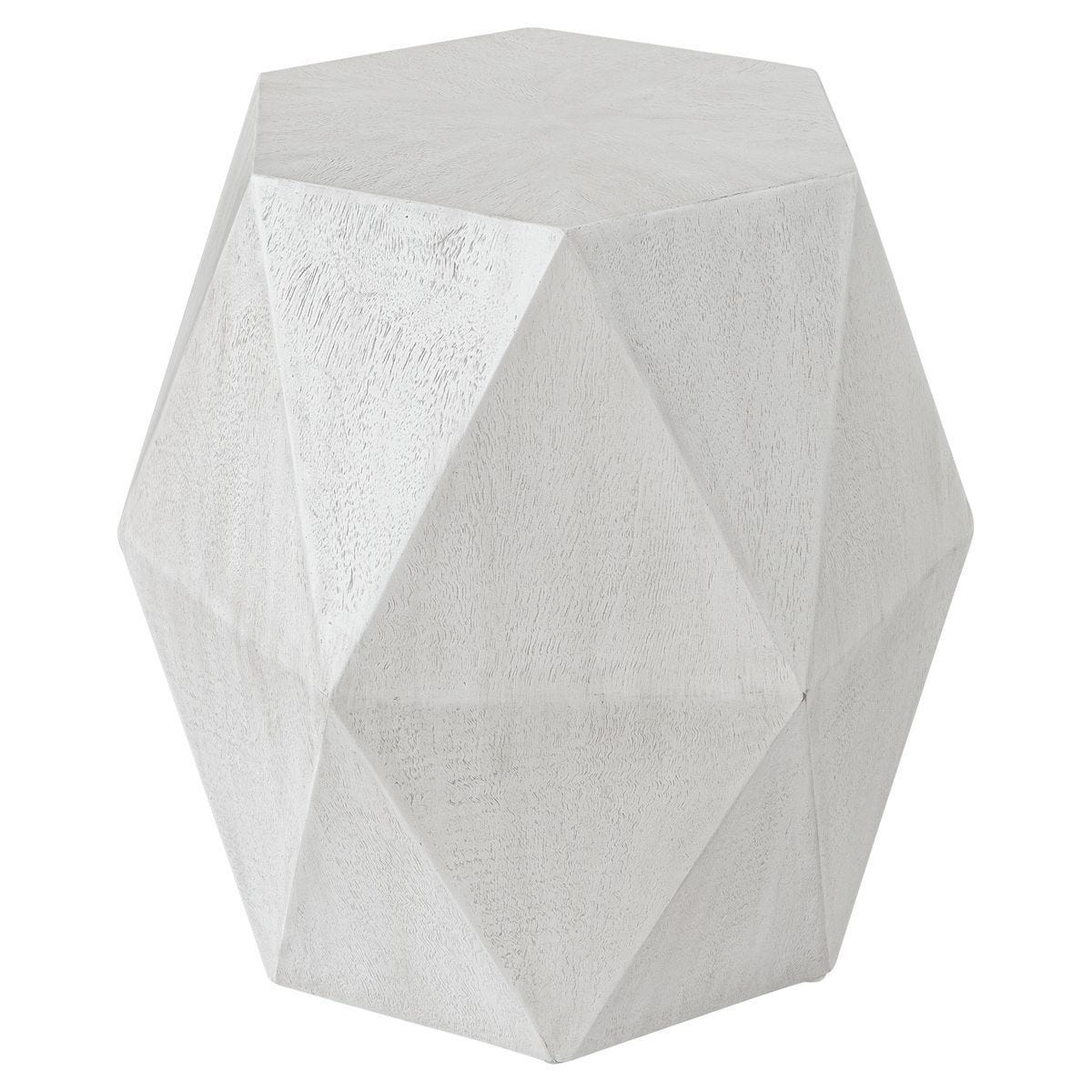 Volker Accent Table, White - small accent table with storage for a clutter-free space | Image 4 | InSTYLE Home & Rugs