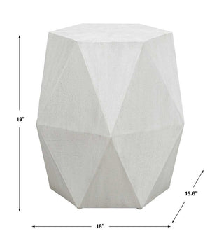 Volker Accent Table, White - small accent table with storage for a clutter-free space | Image 8 | InSTYLE Home & Rugs