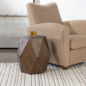 Volker Accent Table, Honey - small accent table with storage for a clutter-free space | Image 1 | InSTYLE Home & Rugs