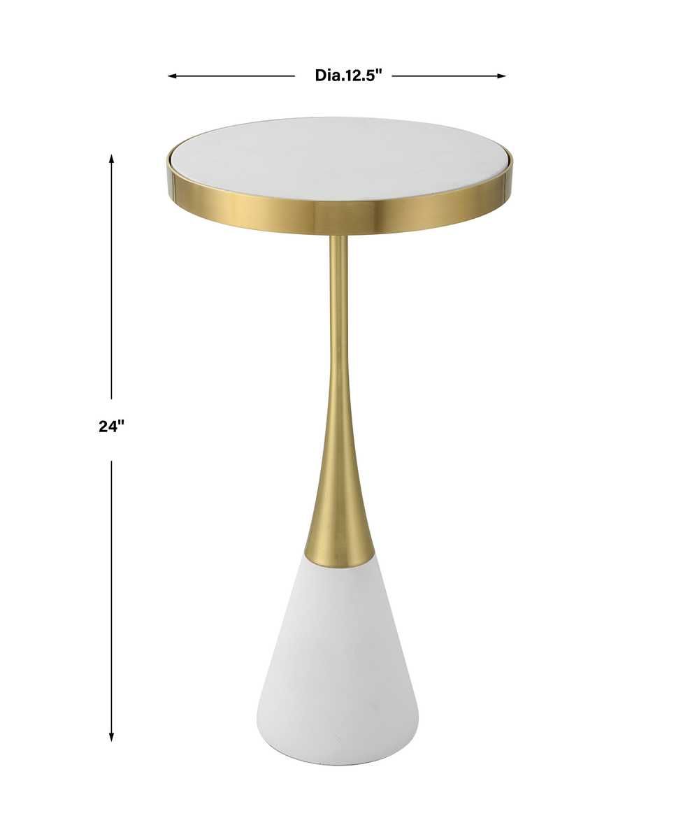 Apex Accent Table - small accent table with storage for a clutter-free space | Image 4 | InSTYLE Home & Rugs